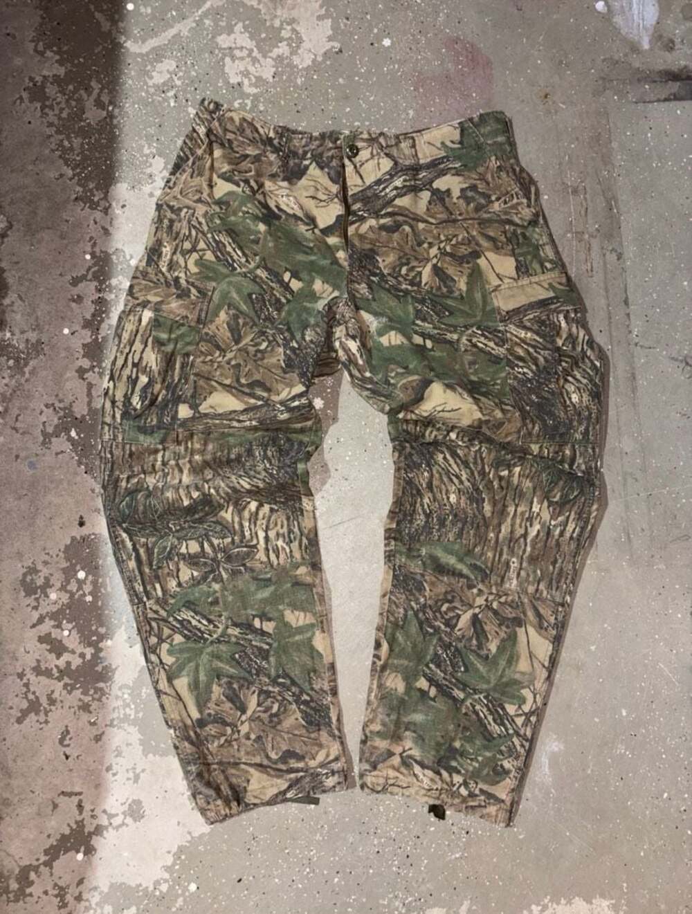 Vintage Camco Sports Afield Realtree Camo Combat BDU Cargo Trousers